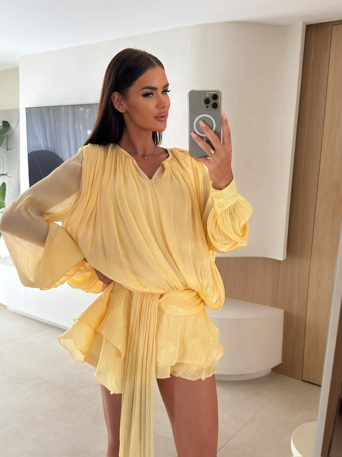 VESTIDO HEVROLETTA MINI CON SHORTS