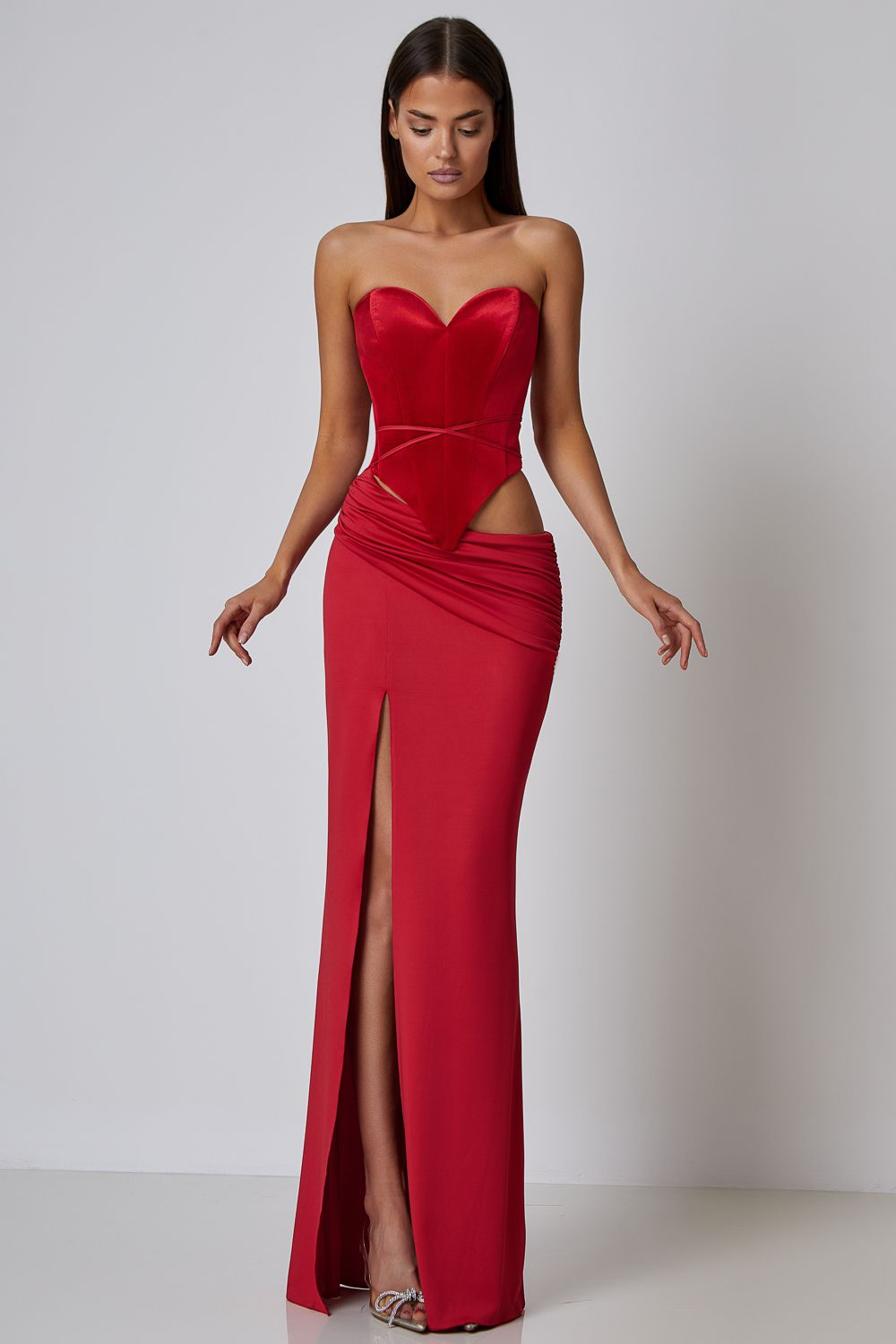 Corset velvet