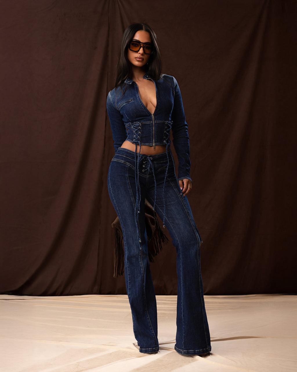 ARDELL" JEANS - BLUE DENIM