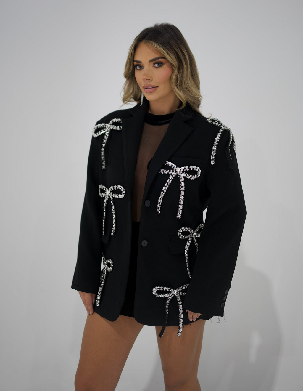 Blazer diamante