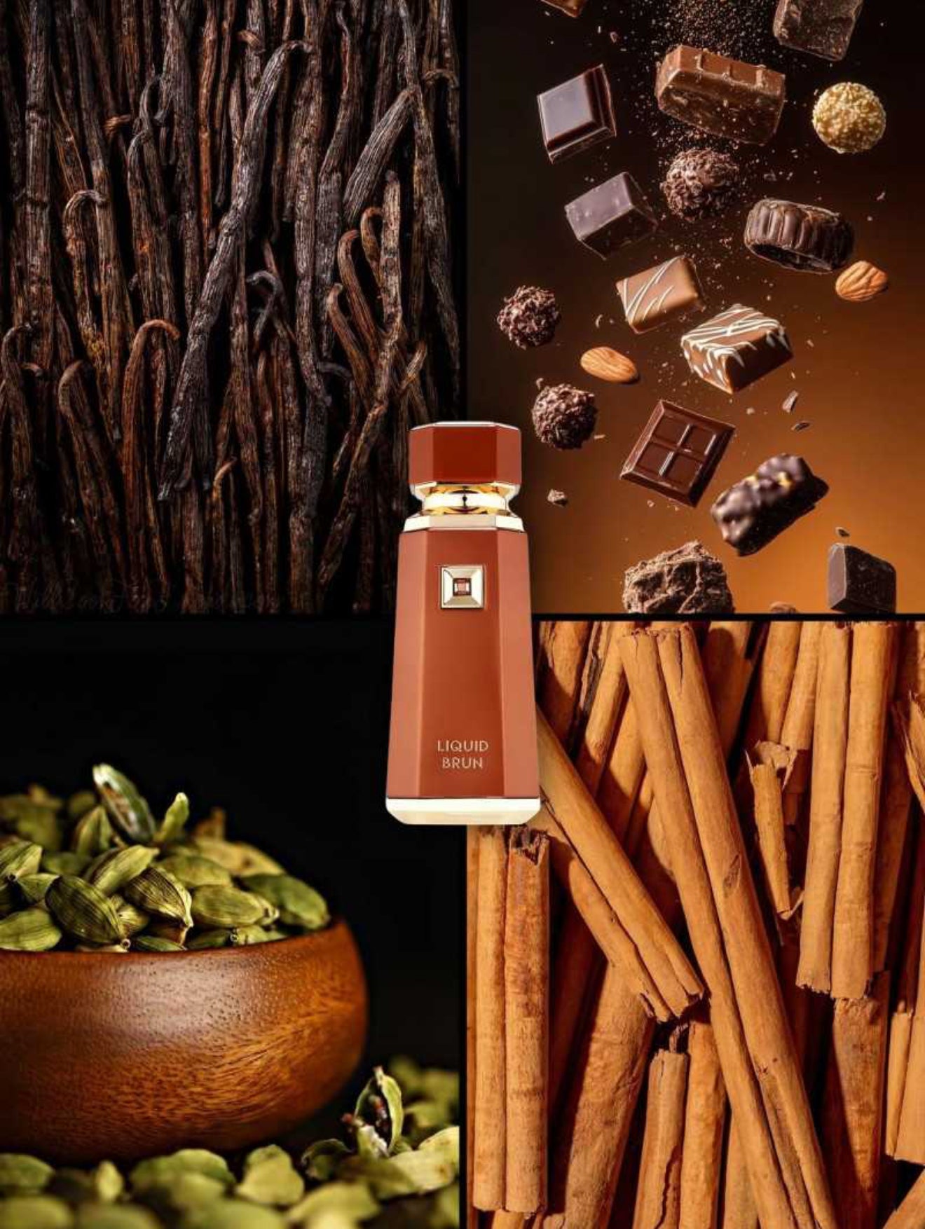 PERFUME LIQUID BRUN