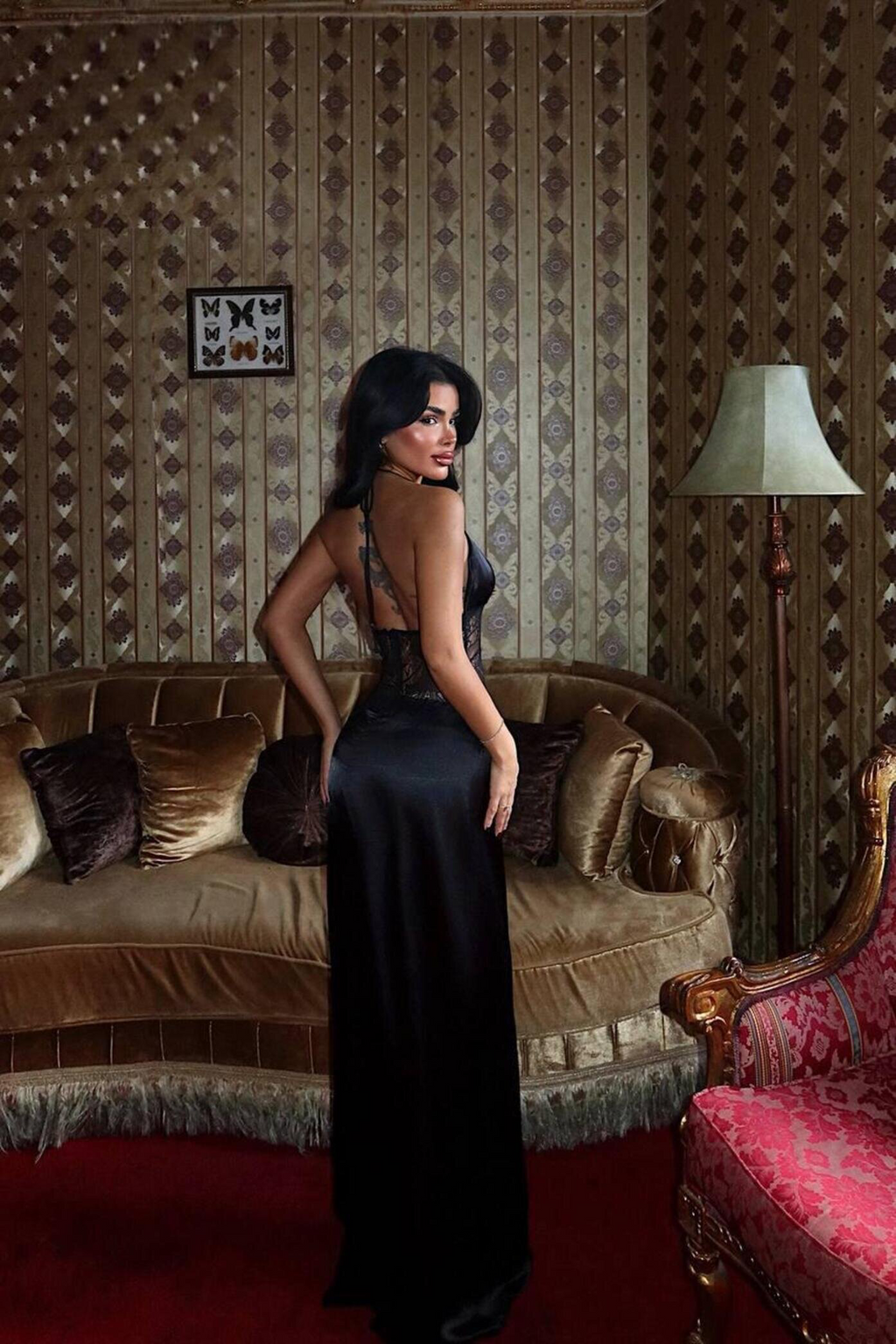 Vestido saten