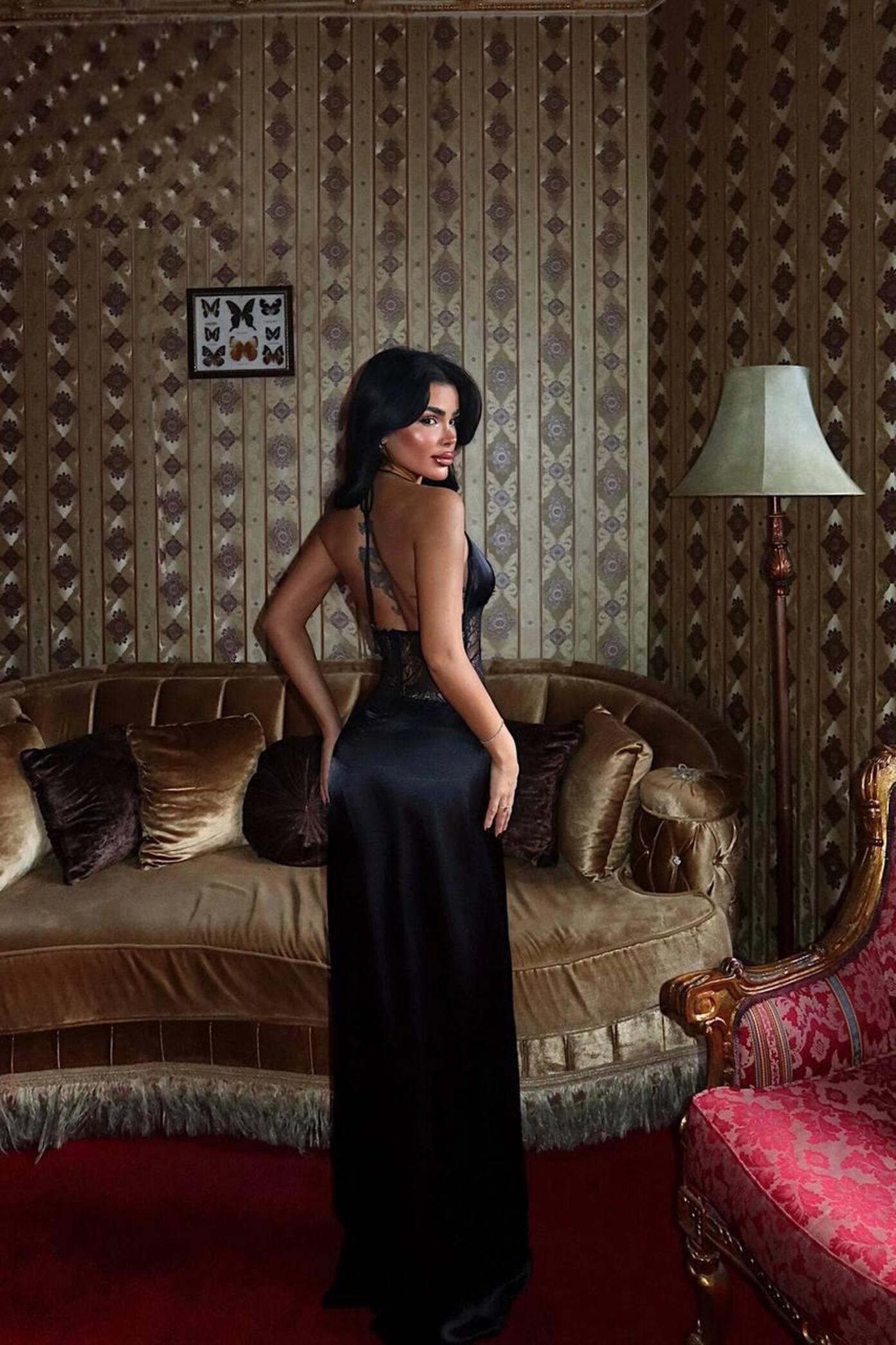 Vestido saten