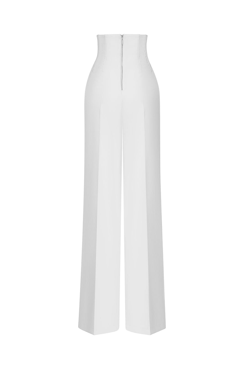 Pantalón estructurado con cinturón corsé