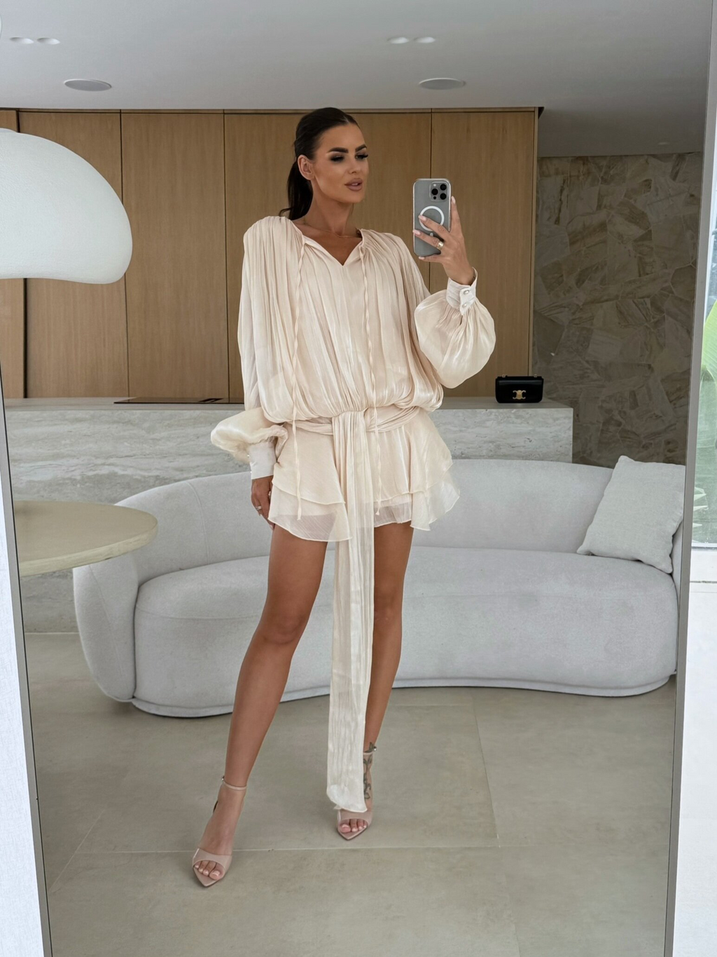 VESTIDO HEVROLETTA MINI CON SHORTS