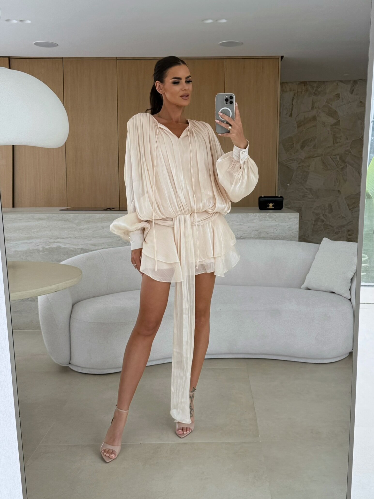 VESTIDO HEVROLETTA MINI CON SHORTS