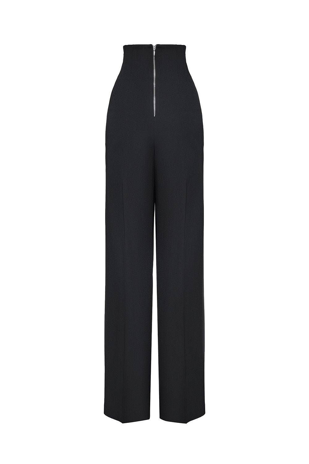 Pantalón estructurado con cinturón corsé