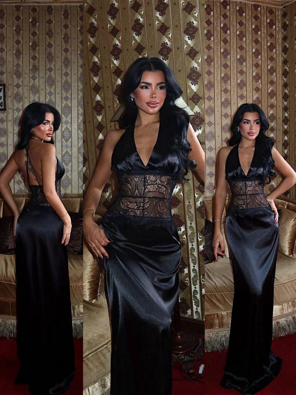 Vestido saten