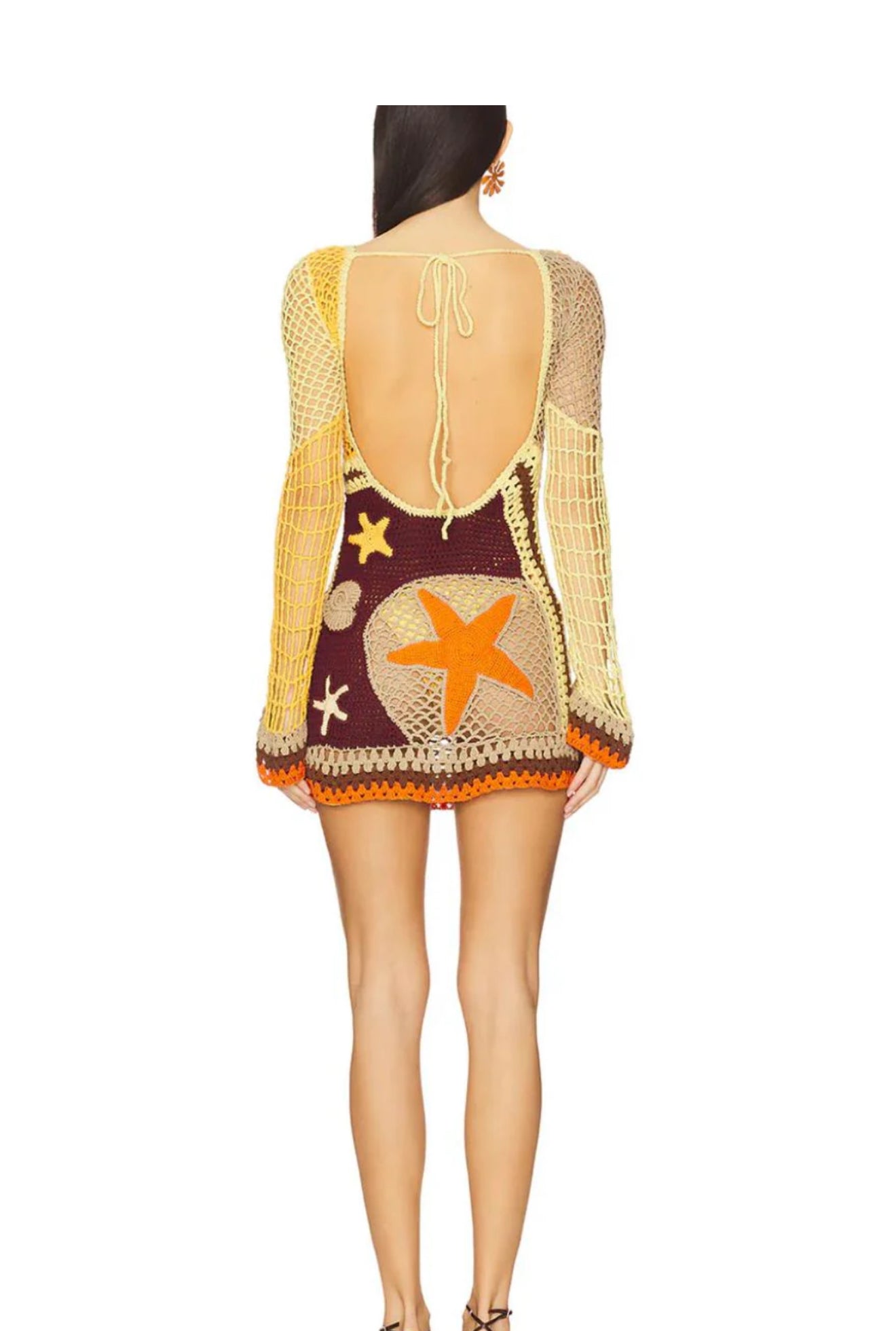 vestido crochet