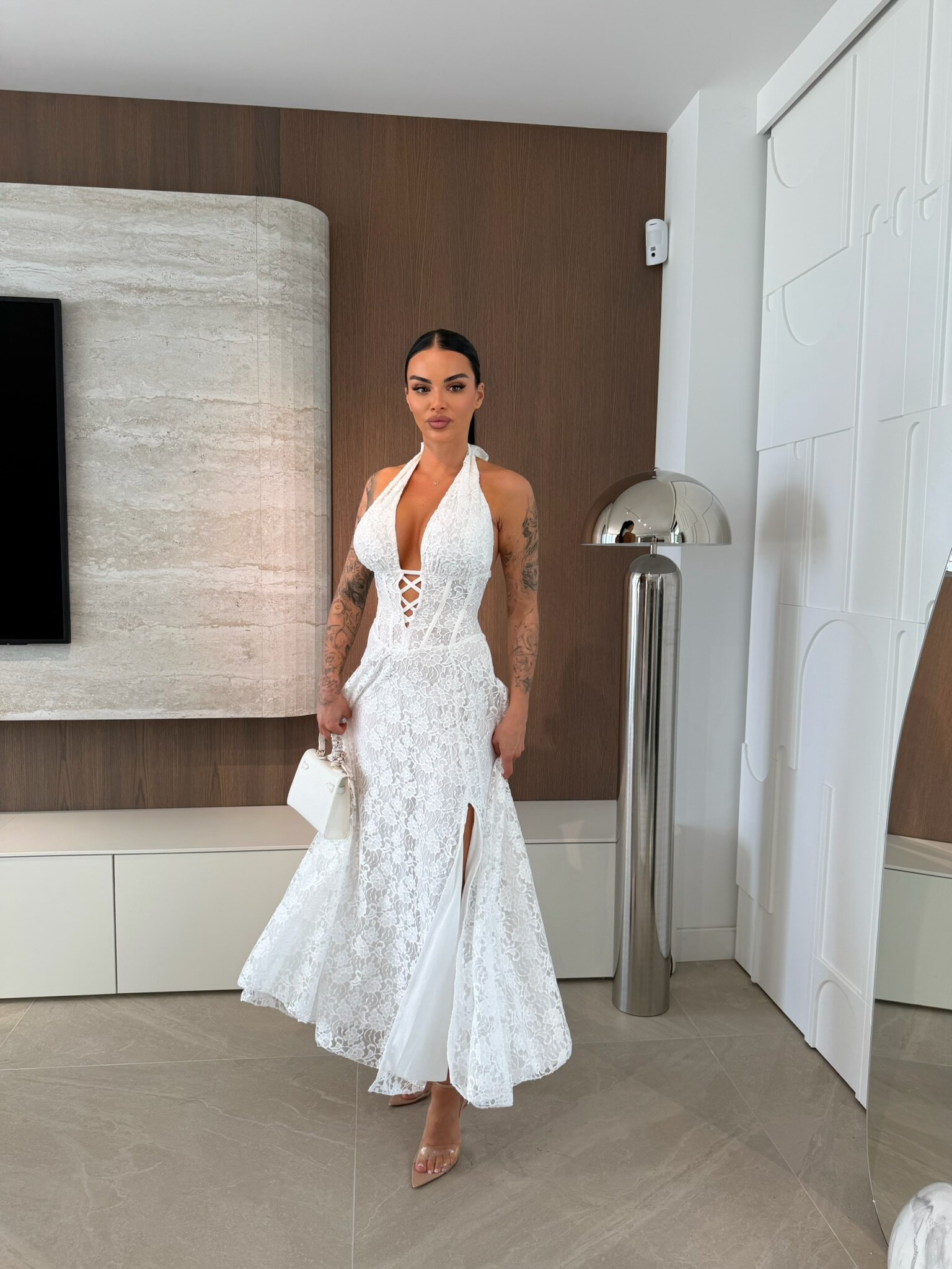 VESTIDO DE ENCAJE ARMENIASSA