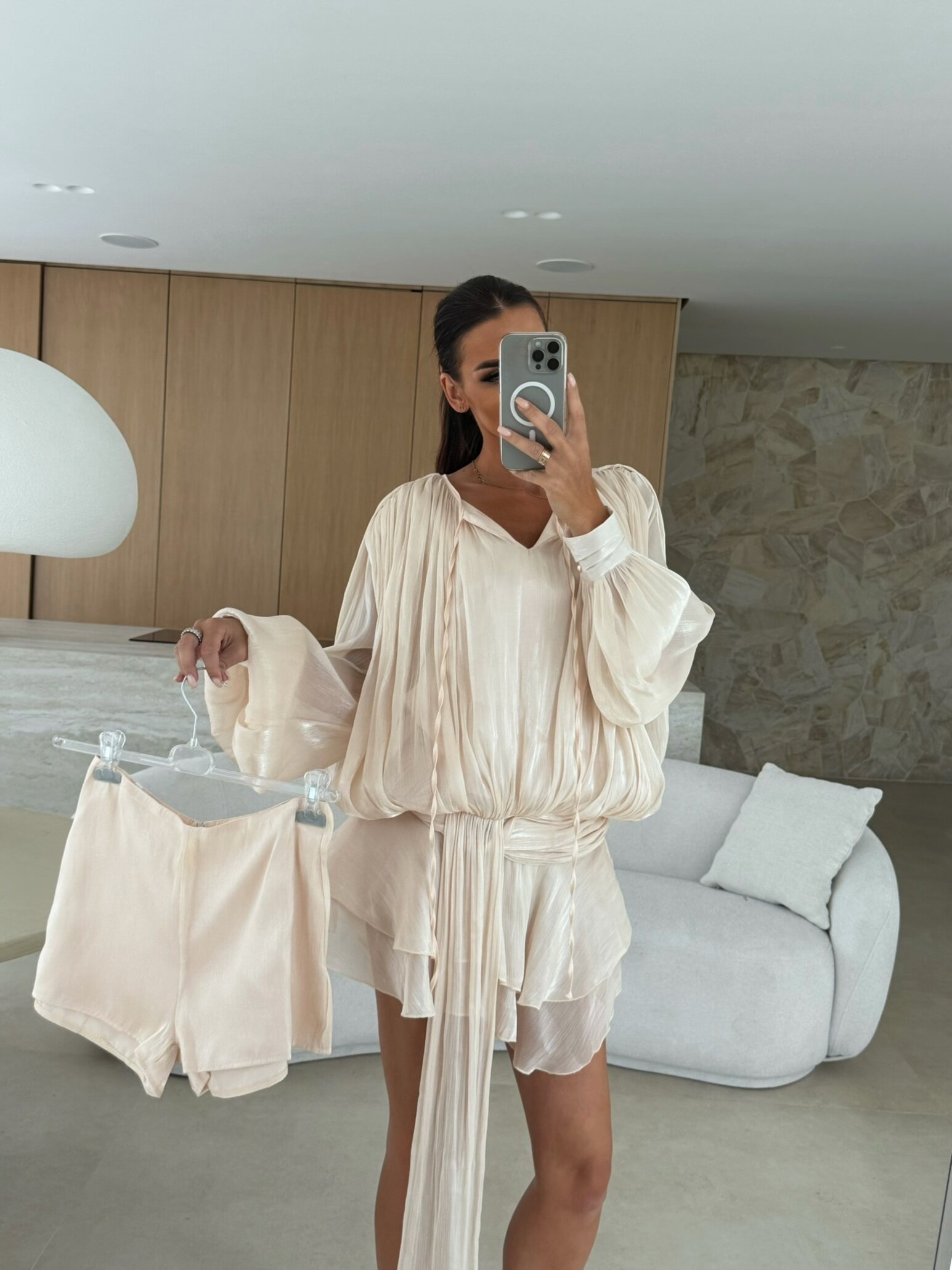 VESTIDO HEVROLETTA MINI CON SHORTS