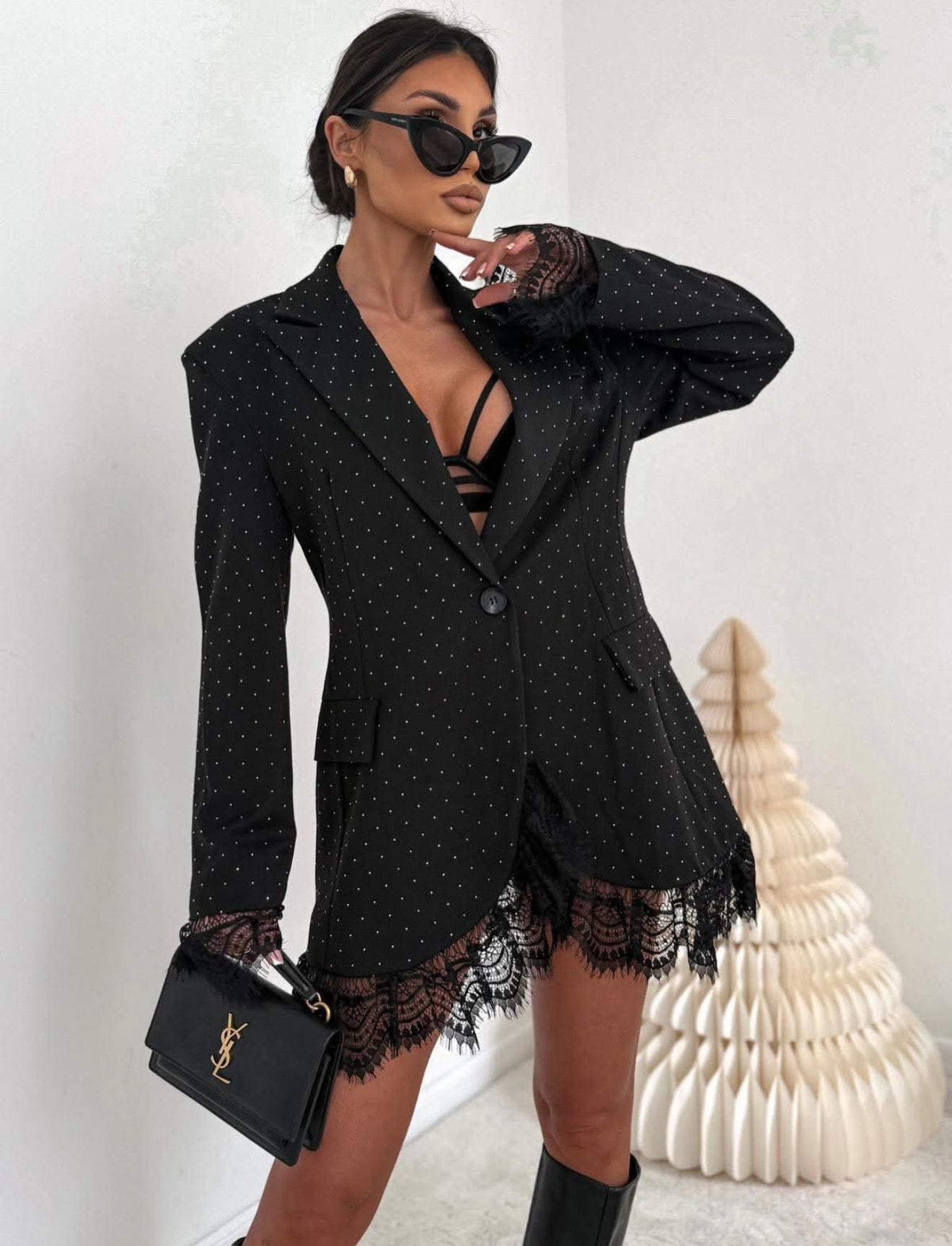 Blazer encaje