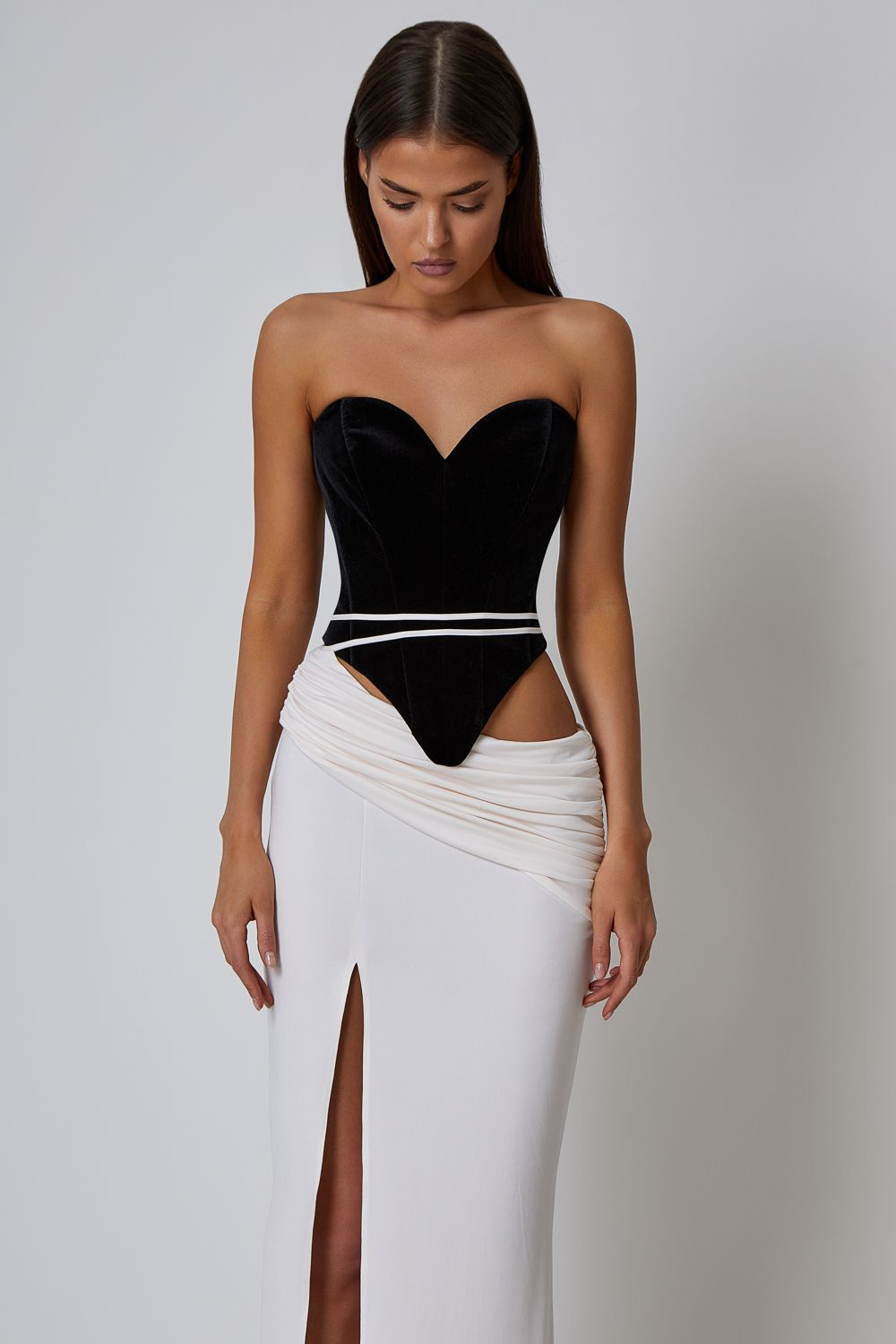 Corset velvet