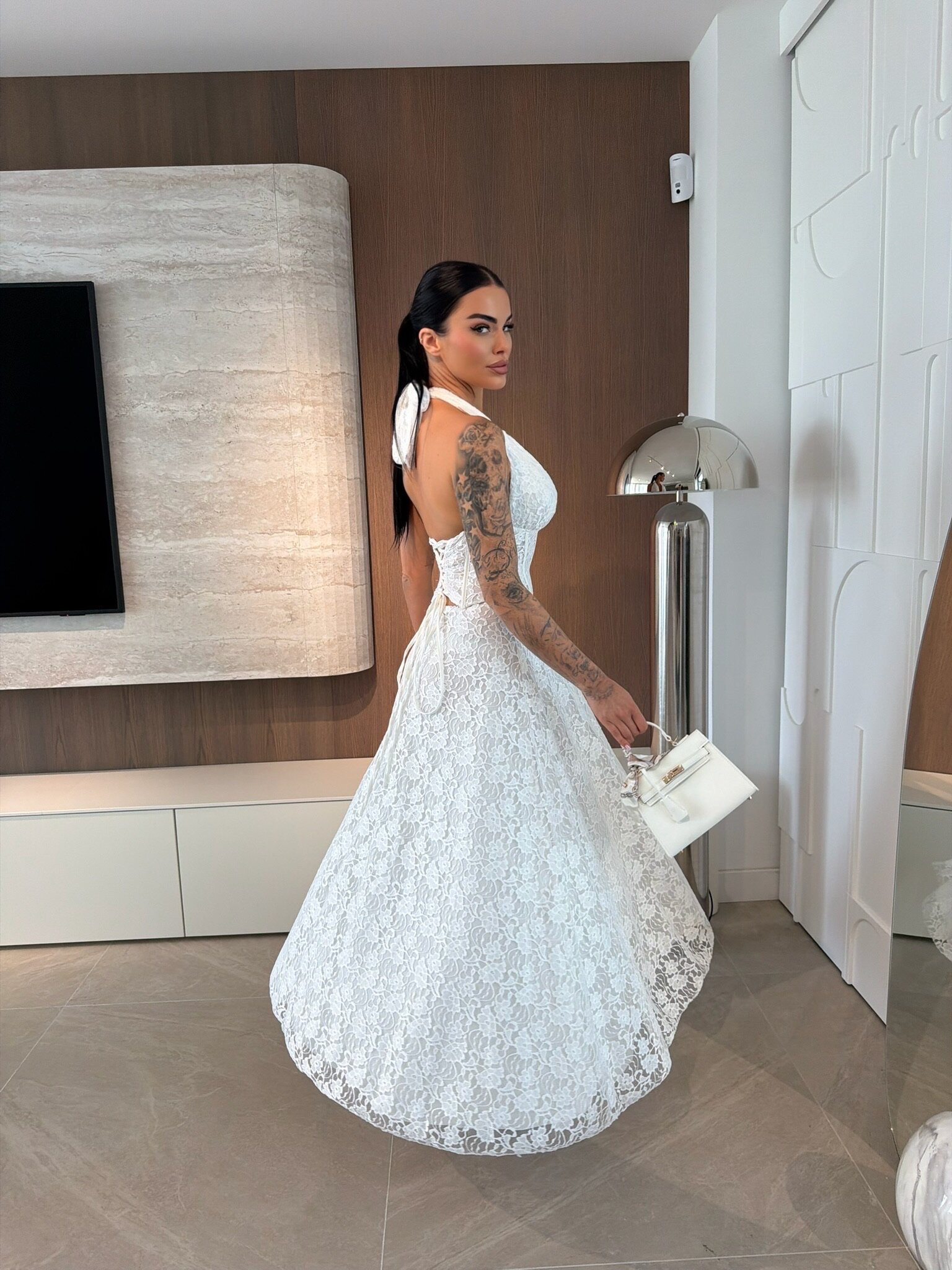 VESTIDO DE ENCAJE ARMENIASSA
