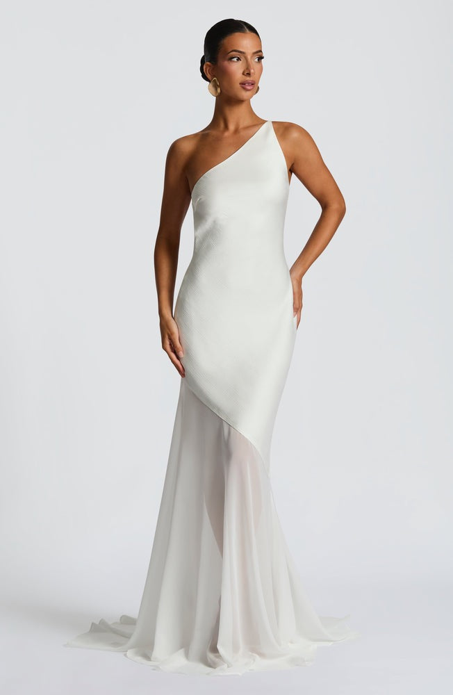vestido ivory