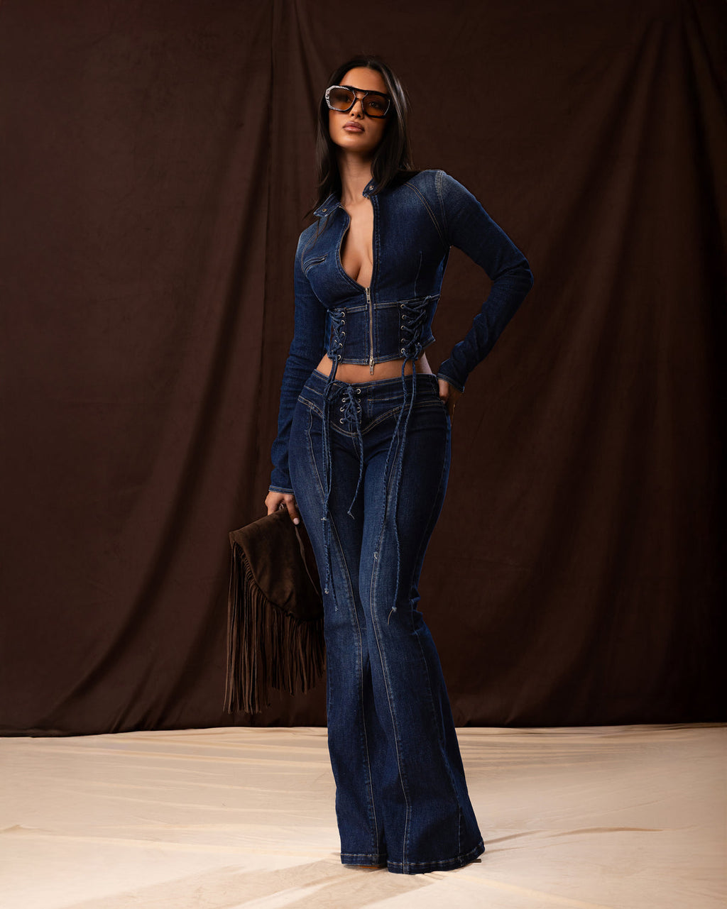 ARDELL" JEANS - BLUE DENIM
