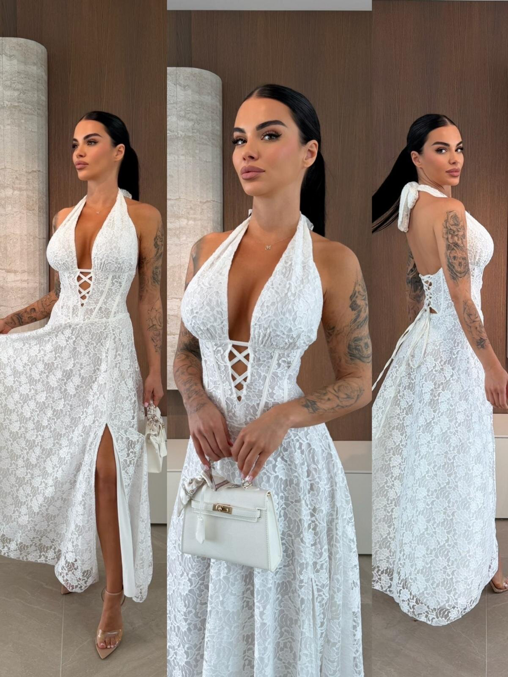 VESTIDO DE ENCAJE ARMENIASSA