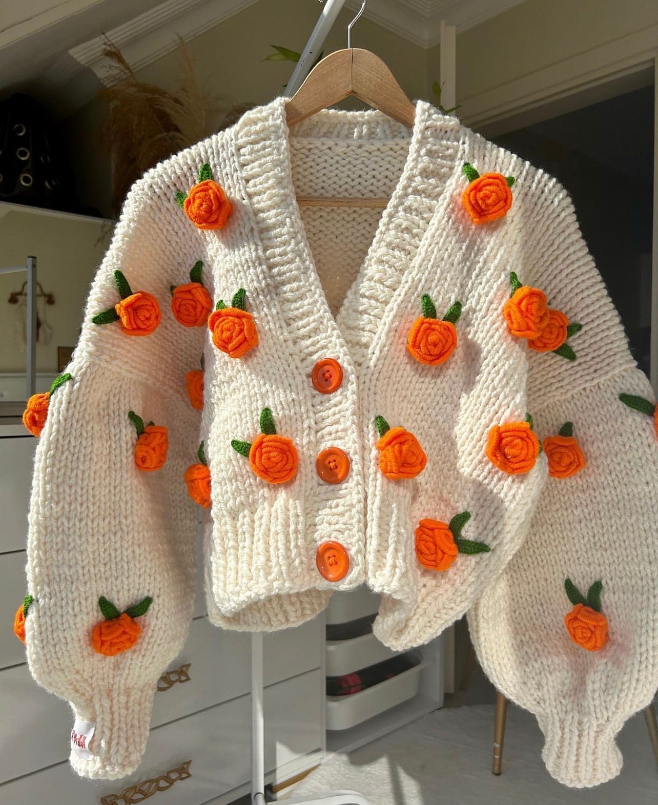 Cárdigan Orange