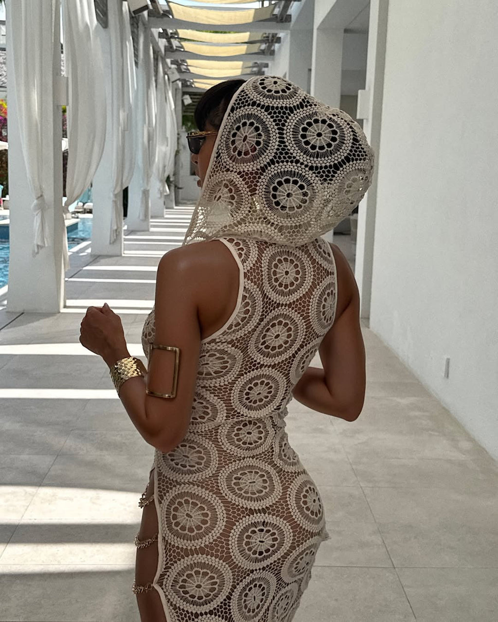 CROCHET MAXI DRESS