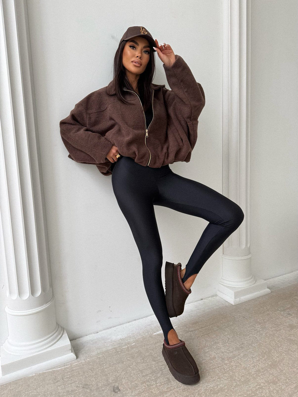 Bomber jacket Lerry chocolate
