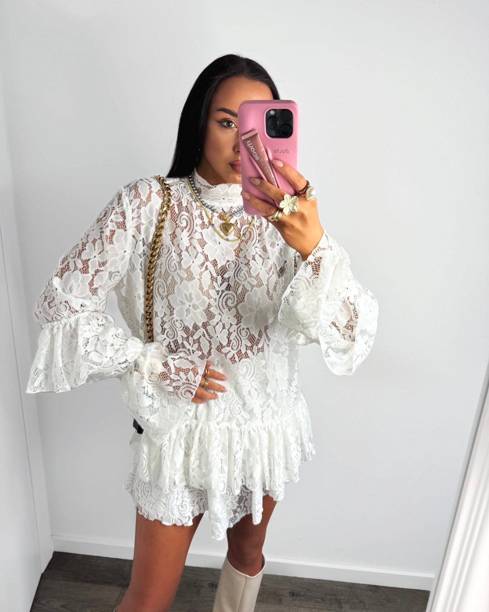Blusa louise blanca