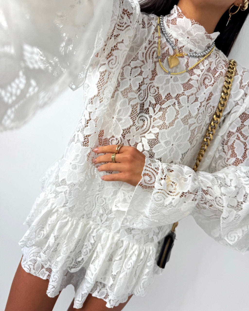 Blusa louise blanca