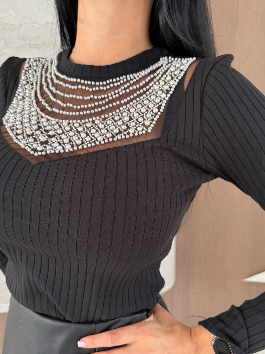 Blusa perlere