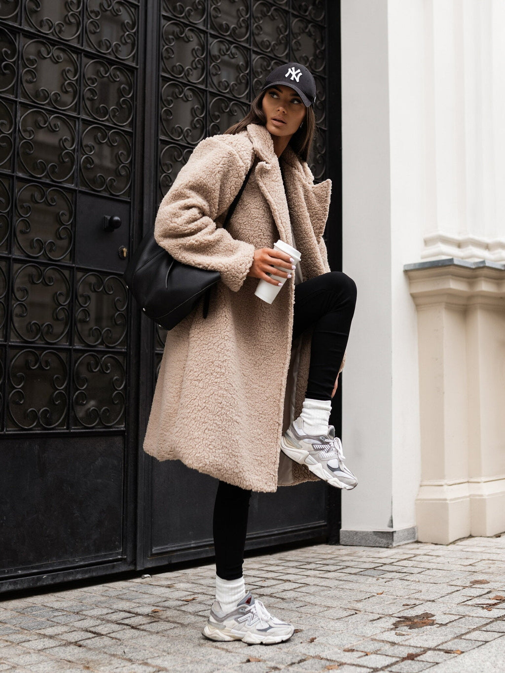 Abrigo Firelle beige