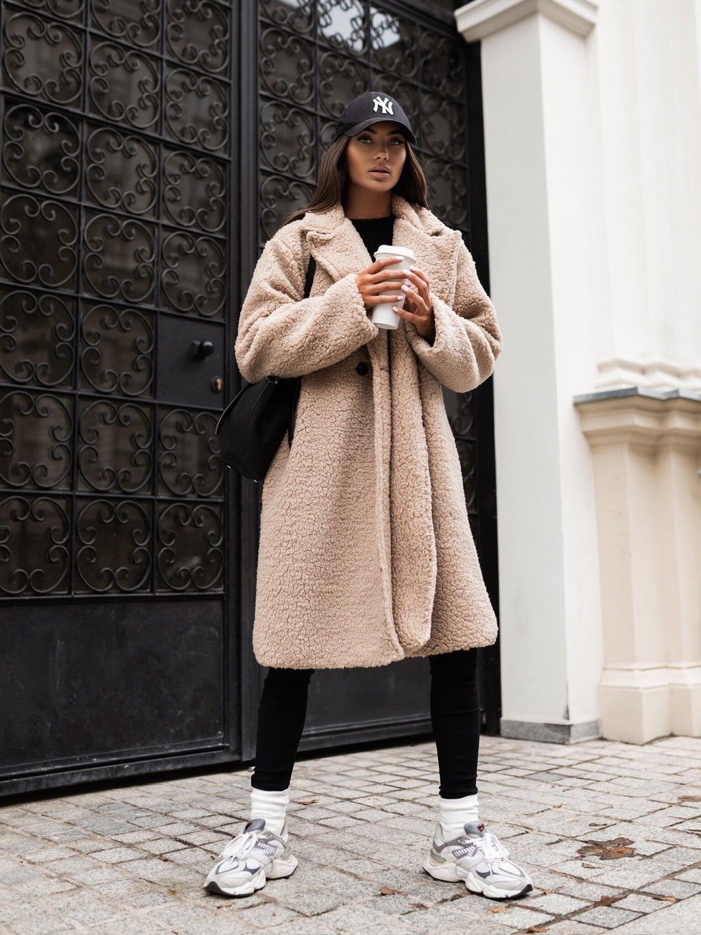 Abrigo Firelle beige