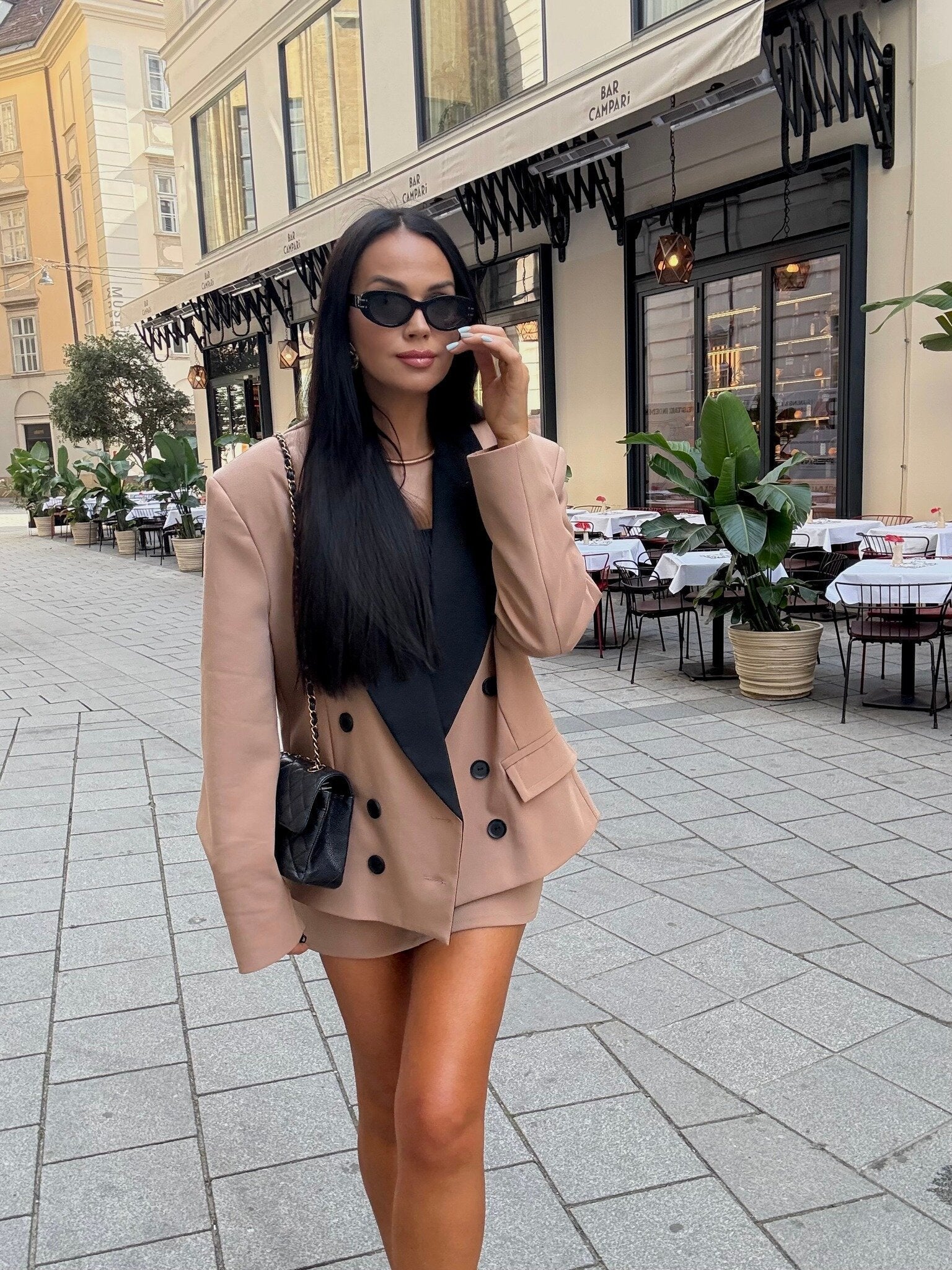 Blazer caramel