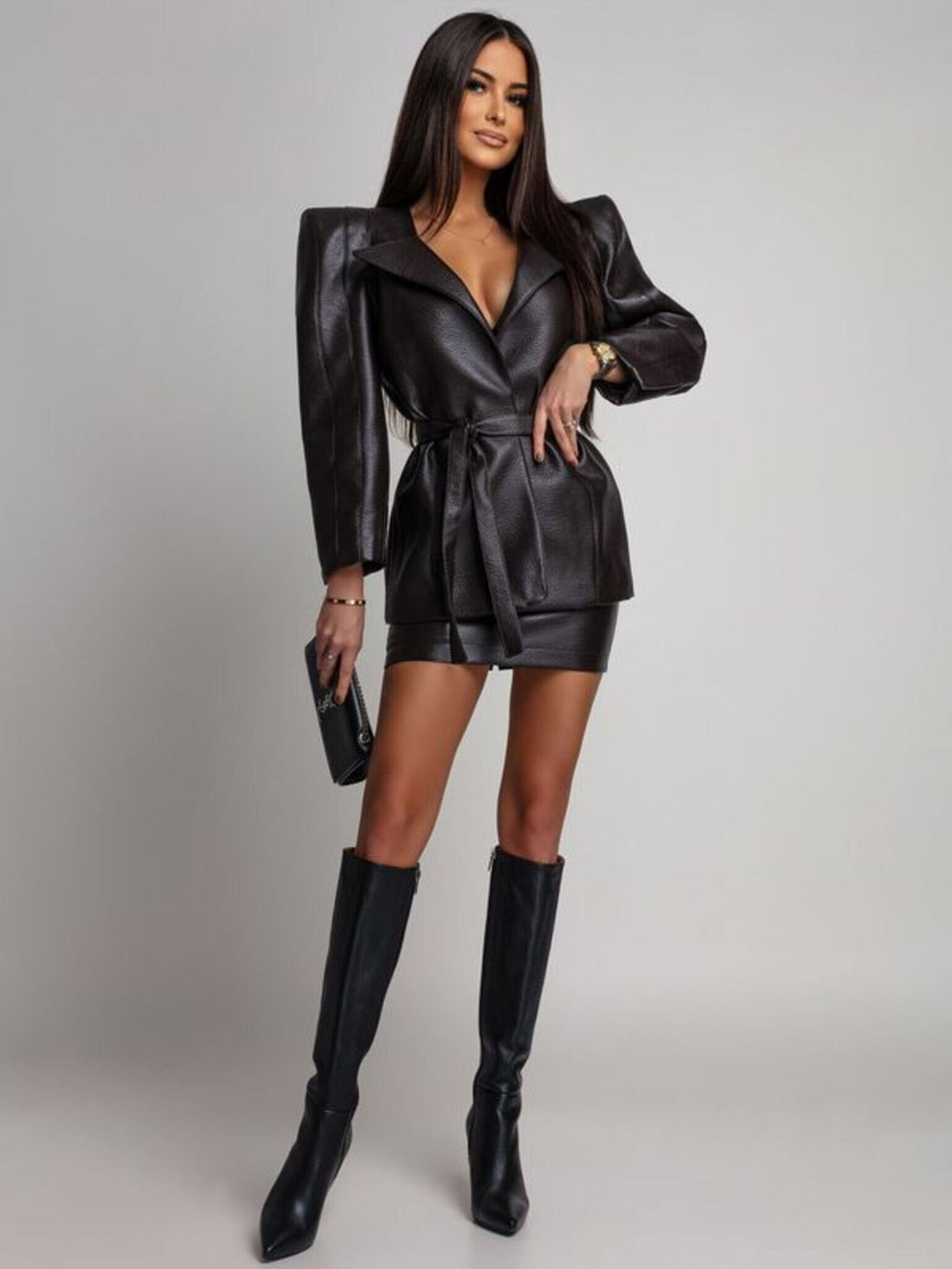 Blazer eco cuero