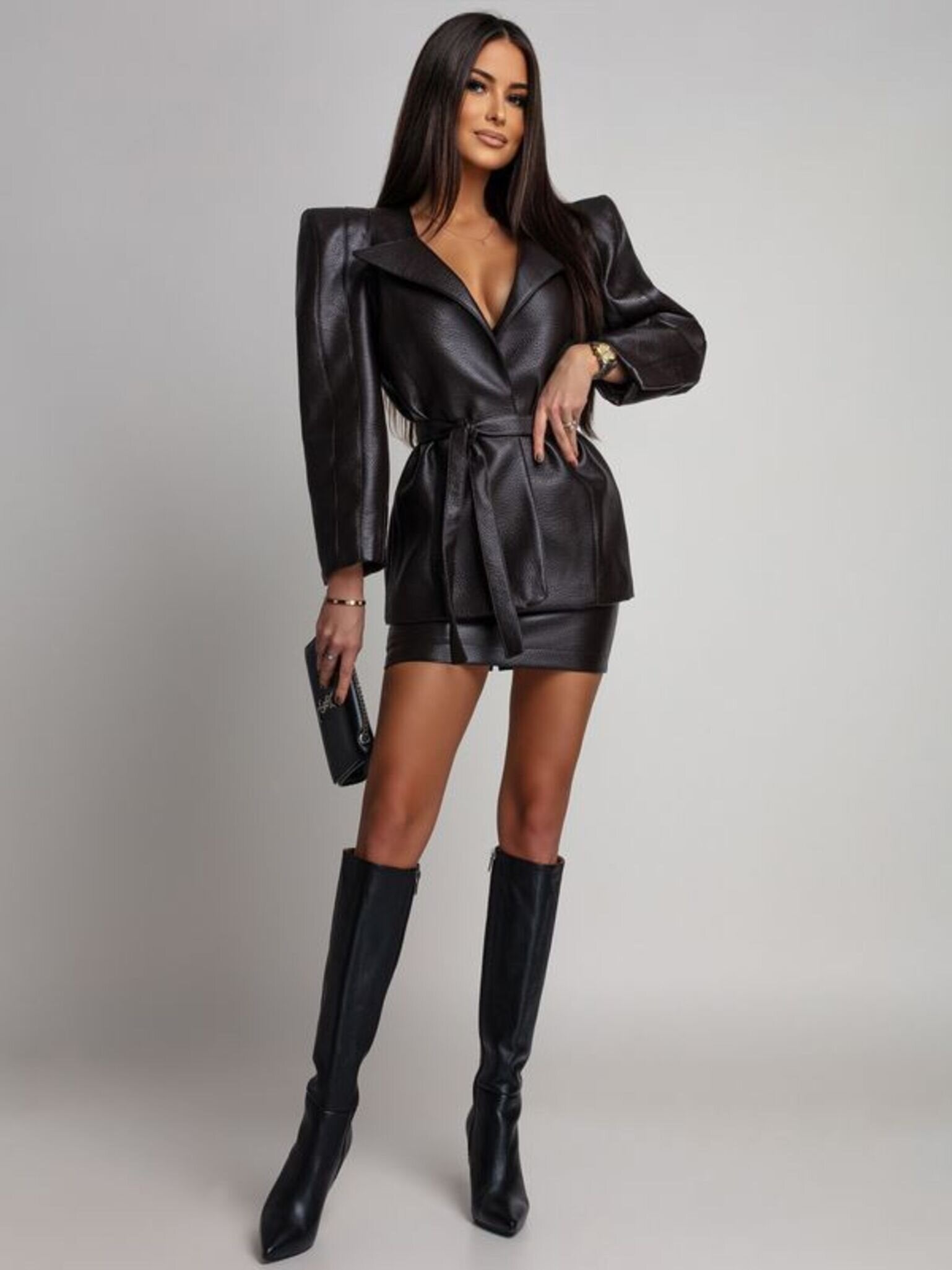 Blazer eco cuero