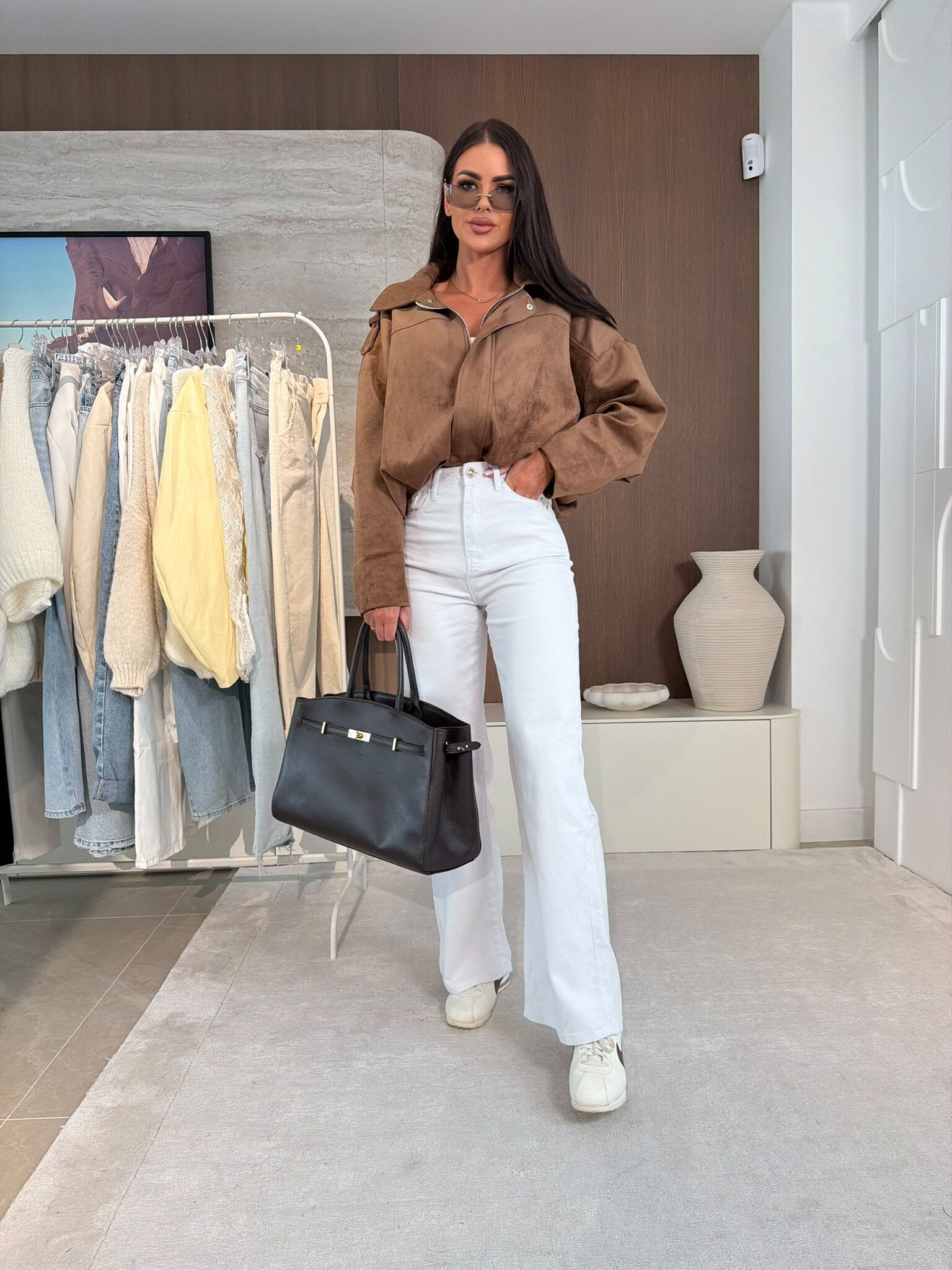 Pantalones Abruzzo jeans white