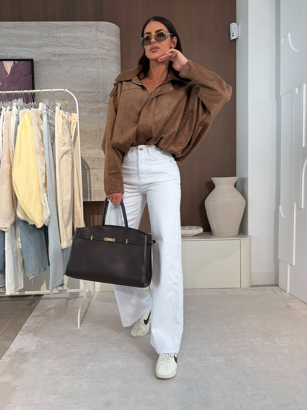 Pantalones Abruzzo jeans white